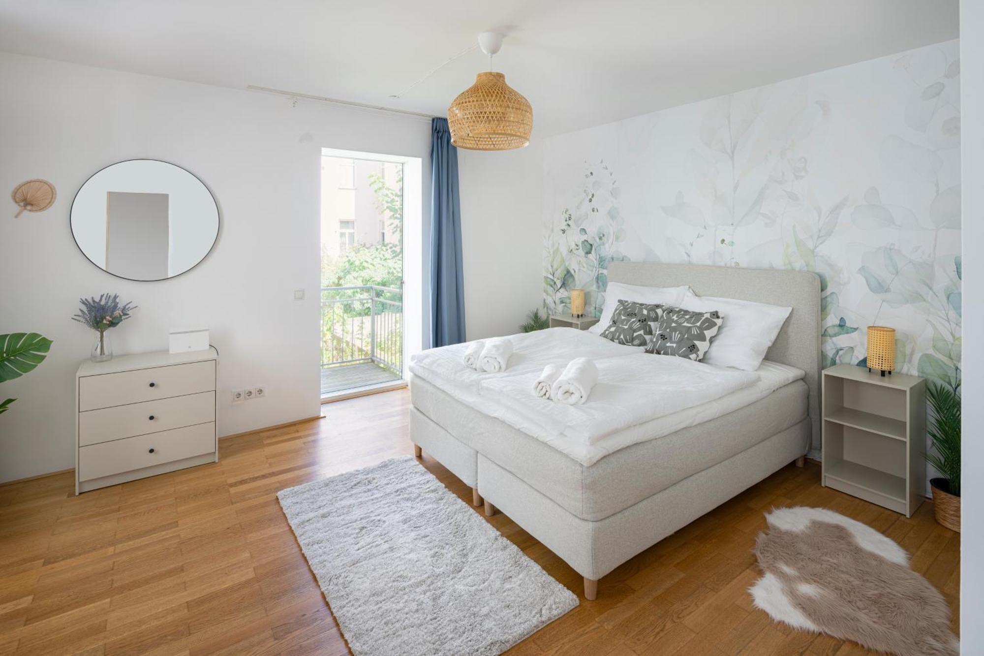 Gemuetliches, Ruhiges Apartment - 90M2 Mit Garten Und Terrasse 维也纳 外观 照片