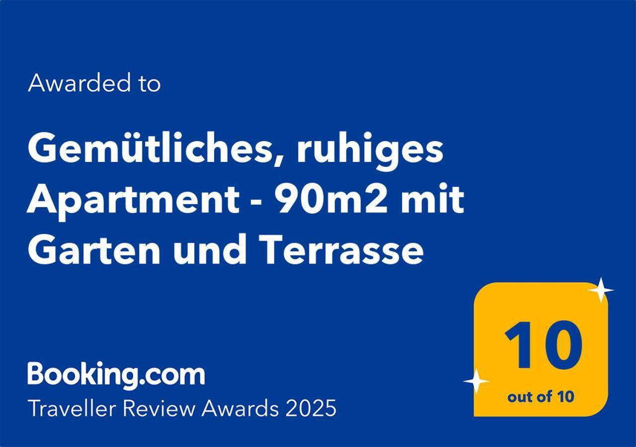 Gemuetliches, Ruhiges Apartment - 90M2 Mit Garten Und Terrasse 维也纳 外观 照片